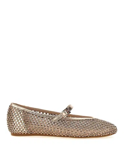 Le Silla Gilda Ballet Flats In Gray