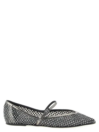 Le Silla 'gilda' Ballet Flats In Gray