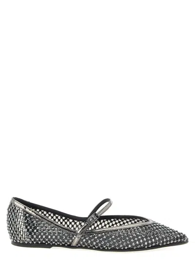 Le Silla 'gilda' Ballet Flats In Gray