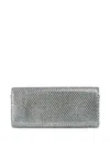 Le Silla 길다 크리스털 장식 클러치 In Silver