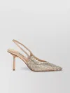 Le Silla Gilda Embellished Pointed Toe Stiletto Heel