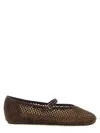 Le Silla Gilda Ballet Flat In Brown