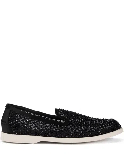 Le Silla Gilda Loafers In Black
