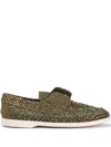 Le Silla Gilda Loafer In Grün