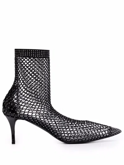 Le Silla Gilda Pointed Pumps In Schwarz