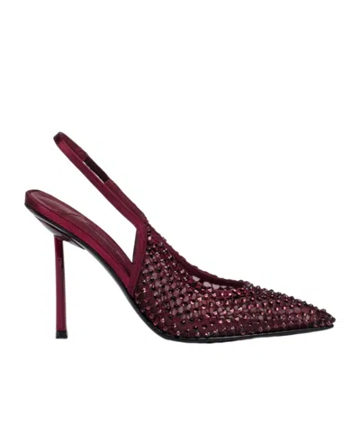 Le Silla Gilda Slingback 100 Mm In Red