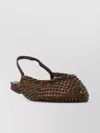 Le Silla 'gilda' Slingback Ballerina Shoes In Brown