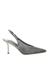 Le Silla 100mm Gilda Crystal-embellished Slingback Pumps In Multi