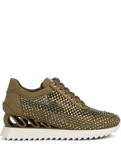 Le Silla Gilda Wave Sneakers In Grün