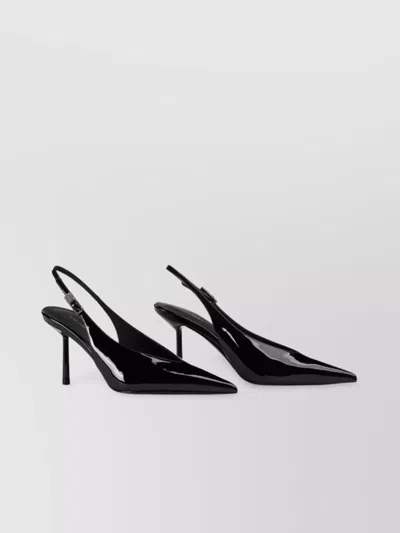 Le Silla Glossy Stiletto Pointed Pumps