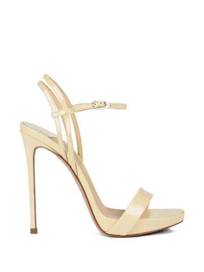 Le Silla Gwen Buckle-strap Sandals In Gold