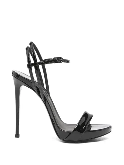 Le Silla Gwen Heeled Sandals In Black