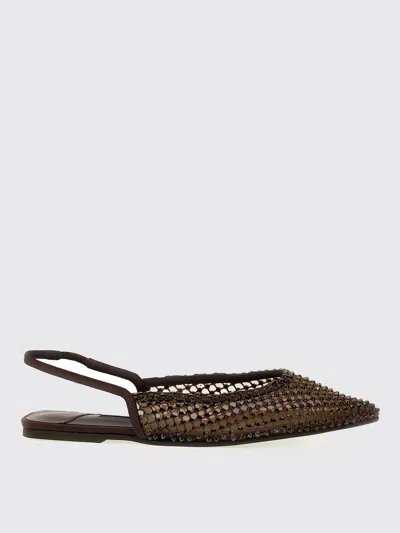 LE SILLA BALLET FLATS LE SILLA WOMAN COLOR BROWN,G90207032