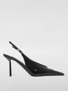 Le Silla 100mm Clivage Slingback Crystal-embellished Pumps In Black
