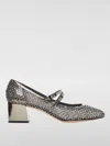 Le Silla Grey Heel Shoes In Schwarz