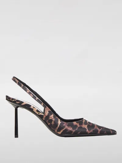 Le Silla Bella 80mm Slingback Pumps In Savana/nero