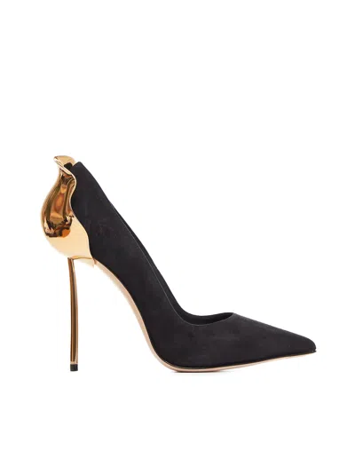 Le Silla Black Petalo Pumps