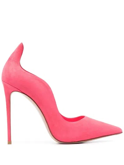 Le Silla Ivy 110mm Suede Pumps In Pink