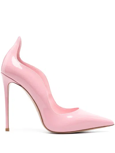 Le Silla Ivy 120mm Leather Pumps In Pink