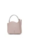 Le Silla Ivy Glitter Tote Bag In Pink