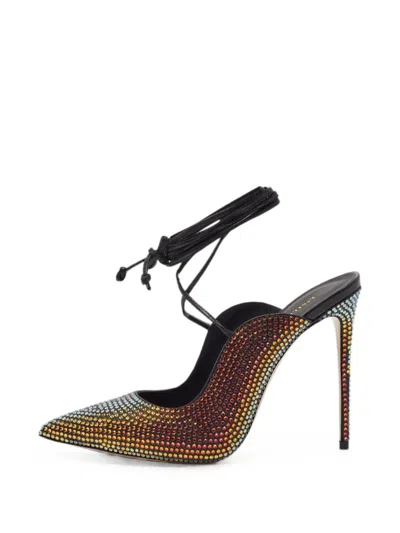 Pre-owned Le Silla Ivy Heeled Pumps In Black