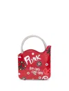 Le Silla Ivy Punk-print Mini Bag In Rot