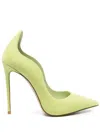 Le Silla Ivy Scalloped Pumps In Green
