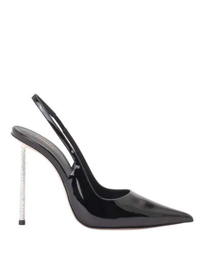 Le Silla Leather Pumps In Negro