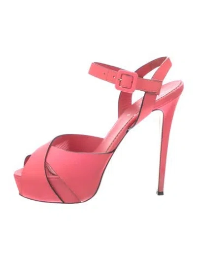 Pre-owned Le Silla Leather Pumps In Pink