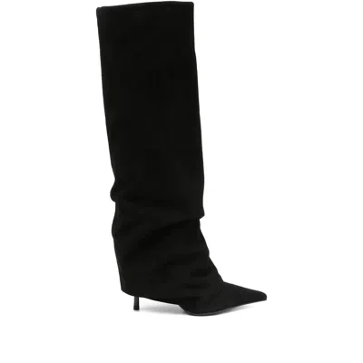 Le Silla Leather Shoes In Black