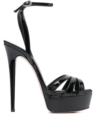 Le Silla Lola Open-toe Sandals In Black