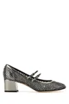 Le Silla Grey Heel Shoes