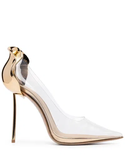 Le Silla Metallic-detail Pumps In Neutrals