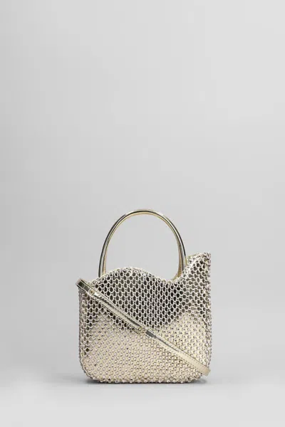 Le Silla Mini Gilda Shoulder Bag In Silver