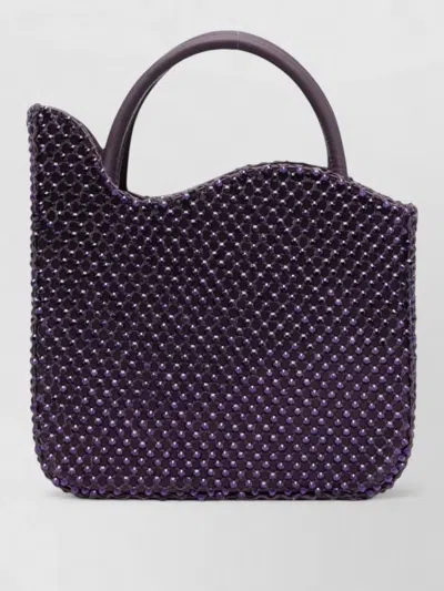 Le Silla Mini Shopper Bag In Red