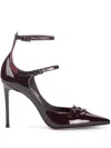 Le Silla Morgana Patent-leather Pumps In Red