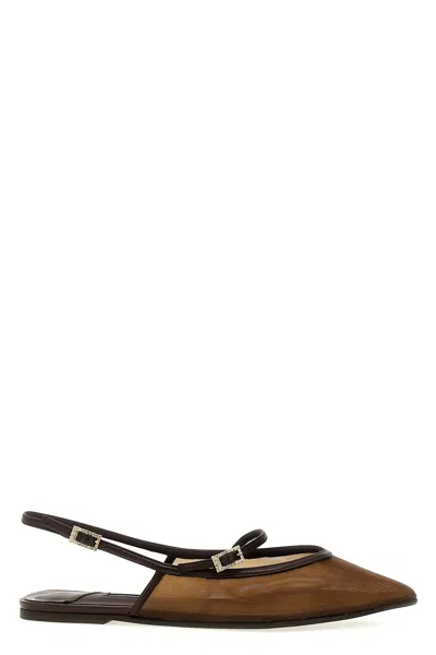 Le Silla 'morgana' Slingback In Brown