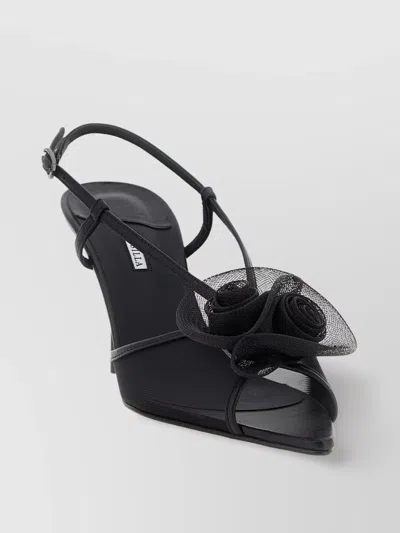 Le Silla 'nemesi' Sandals With Floral Mesh Detailing