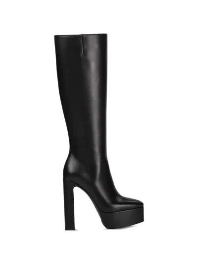 Le Silla Nora Platform Knee-high Boots In Black