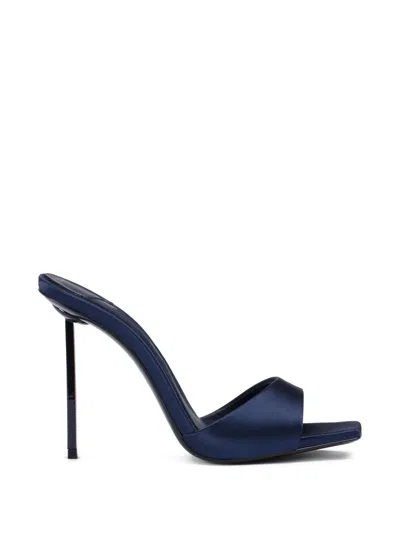 Le Silla Nyra Square-toe Sandals In Blue