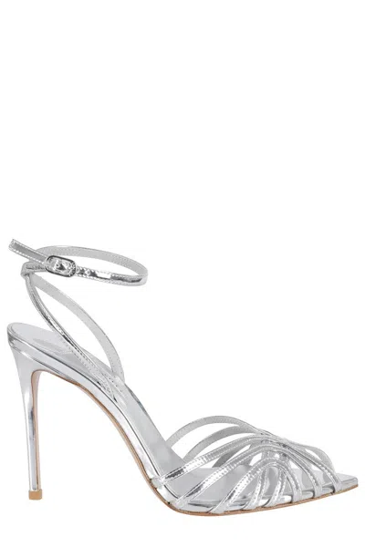 Le Silla Open-toe High-heel Sandals With Crisscross Straps