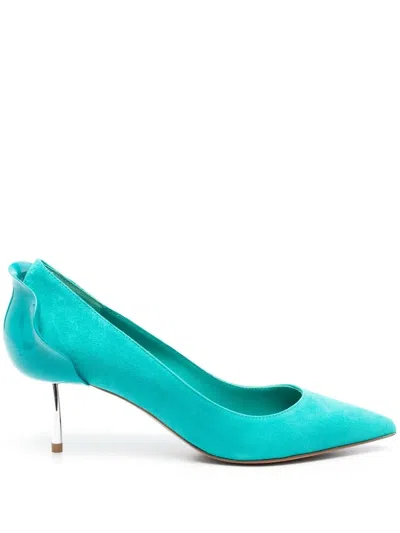 Le Silla Petalo Pumps In Green
