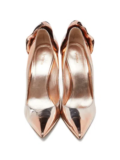 Pre-owned Le Silla Petalo Leather Pumps In Pink