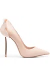 Le Silla Petal Pointed-toe Stilettos In Pink