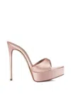 Le Silla Platform-heel Sandals In Pink
