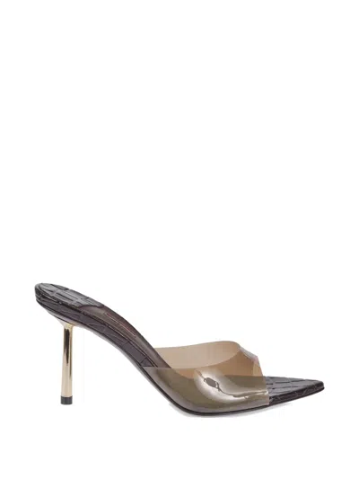 Le Silla Pointed-toe Heeled Sandals In Multi
