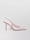 Le Silla Gilda Crystal-embellished Pumps In Beige