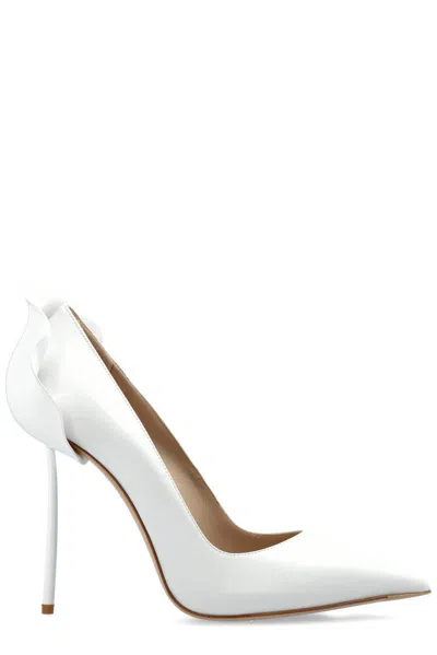 Le Silla 120mm Petalo Pumps In White
