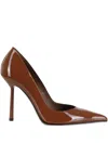 Le Silla Pointed-toe Patent-leather Pumps