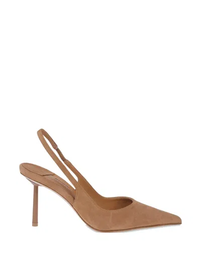 Le Silla Pointed-toe Pumps In Brown